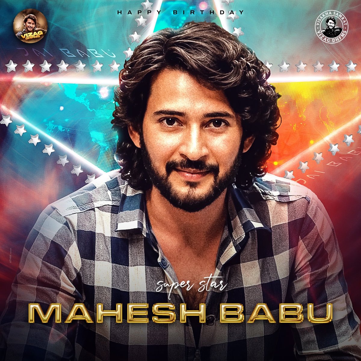 VizagDHFMs's tweet photo. Emotion for millions and idol for generation ✨
Wishing a very happy birthday to the Super Star @urstrulyMahesh

#HBDSuperstarMahesh https://t.co/MQ4XorO0oa
