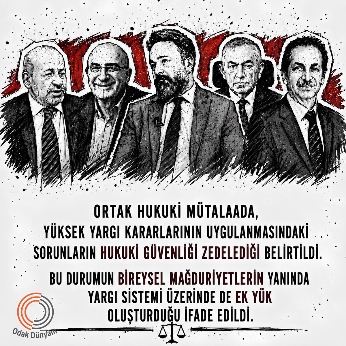 SamirHatip's tweet photo. Adalet mülkün temelidir. Temel haklara saygı ve adil yargılama olmadan güven ortamı oluşmaz.
Hukukİçin OrtakÇağrı https://t.co/2MyI6QPe9W
