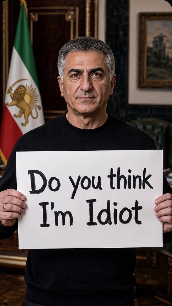 AmericanpowerUs's tweet photo. Do you think Reza pahlavi President of Iran is idiot??

���🇷 🇮🇷

A) Yes 🟢 

B) No 🔴 https://t.co/YfuCEAYhLM