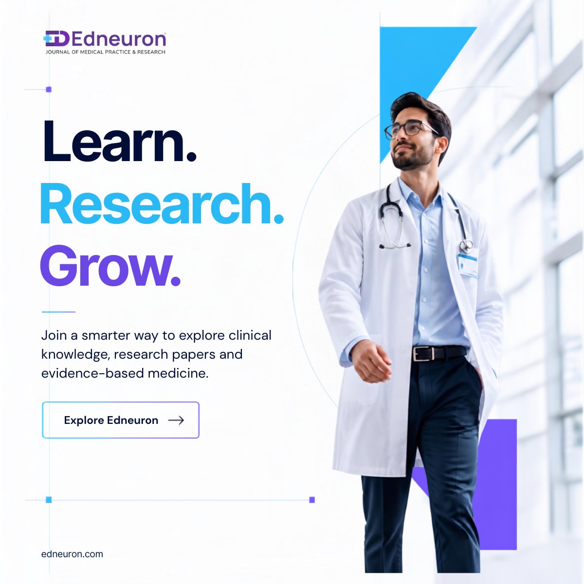 _edneuron's tweet photo. Medical education shouldn't feel complicated.

◦ Clinical Case Studies
◦ Research Papers
◦ CME Credits
◦ Personalized recommendations

Everything you need to learn, research, and stay updated-all in one place.

Learn smarter with #Edneuron.

#MedEd #MedicalEducation #CME https://t.co/sc04Dl74fz