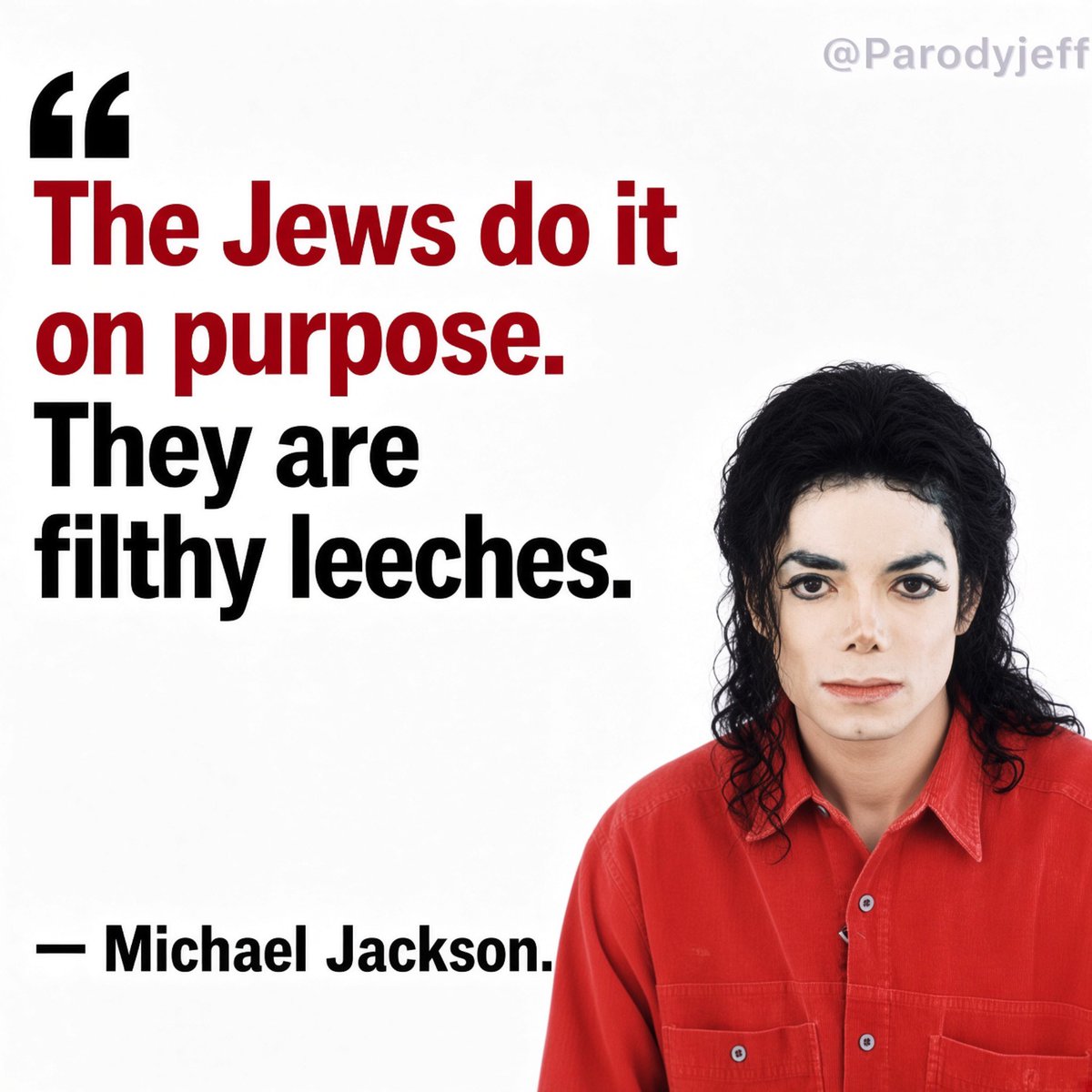 Parodyjeffx's tweet photo. Hey @grok 

Did Michael really say this? https://t.co/AhJiJWqE3O