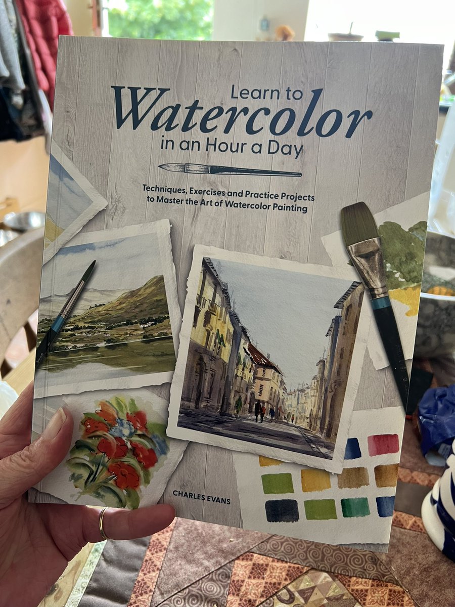 charlesevansart's tweet photo. For those of you who haven’t seen it on YouTube the new book is out and for sale on the website. #watercolour https://t.co/FFm1M0v8jK https://t.co/jTvRkMzjG3