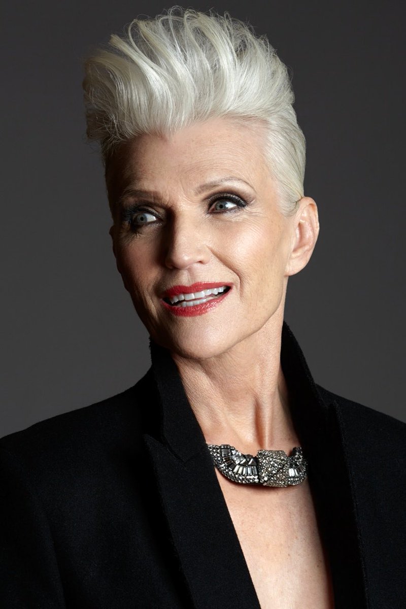 mayemusk's tweet photo. In my early 60s, I was doing mainly paid commercial jobs. When I was asked to do a free creative photoshoot for a makeup book I didn’t quite understand what they meant, but took a chance. The creative team was very talented. I had no idea the photos would look so good. This slow change from catalogs to couture is in my new book coming out mid-September. @XFashion 
TIMELESS- The Art of Reinvention and Resilience at Any Age 📕 
 https://t.co/W9KRc2KNbf