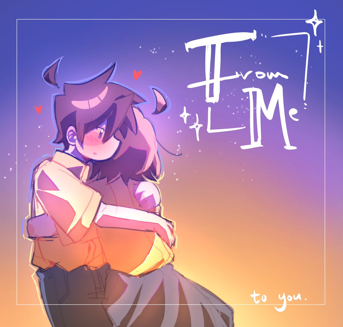 SunnyShrimp45's tweet photo. Hug at Sunset
#FFVK47 #OCㅤㅤ https://t.co/AC83ocqtbh