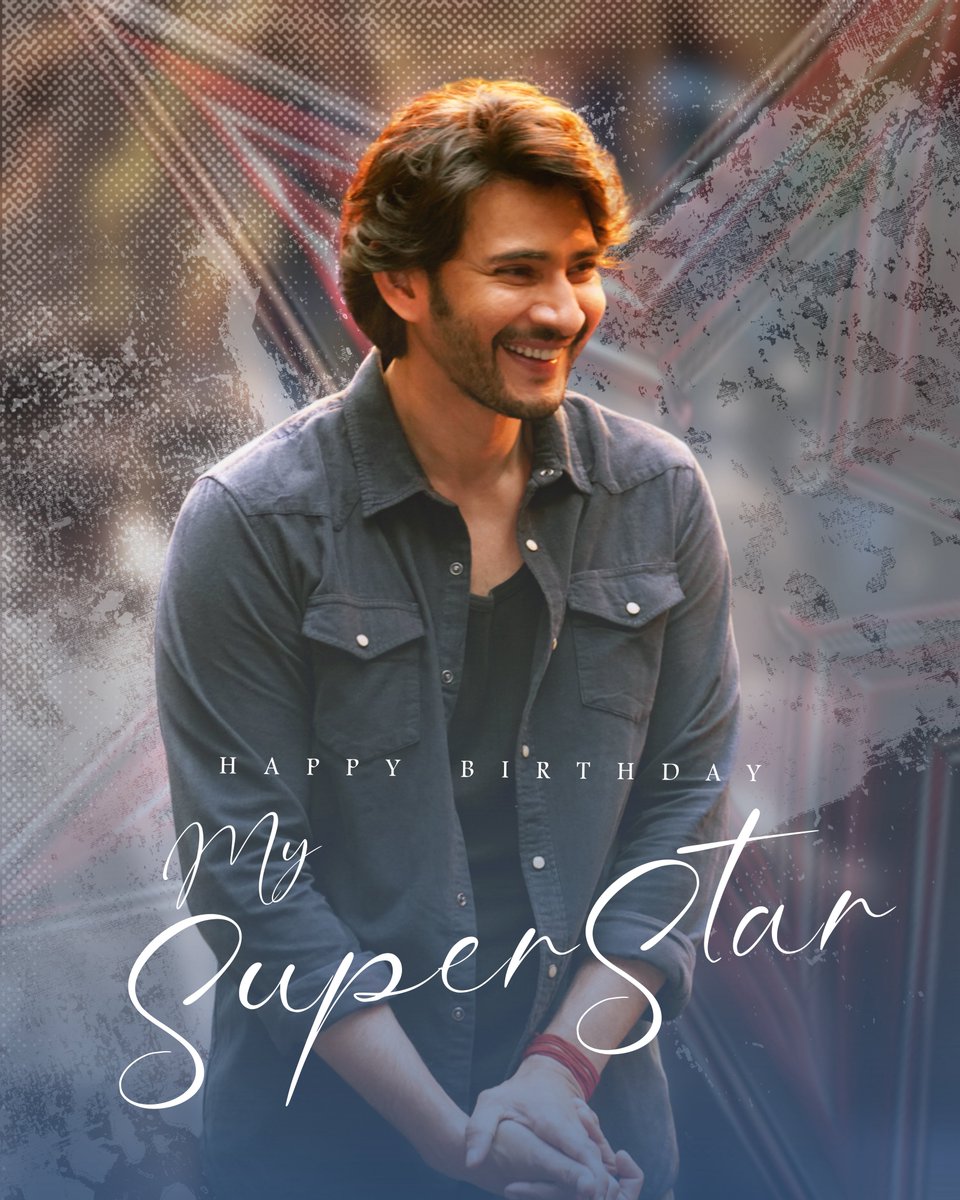 urstrulyNST's tweet photo. మా పరువుకి
మా పొగరుకి
51 ఏళ్లు! 🎉❤️

Happy birthday MY HERO @urstrulyMahesh ♥️ #HBDSuperStarMahesh https://t.co/MRfIhBDfcz