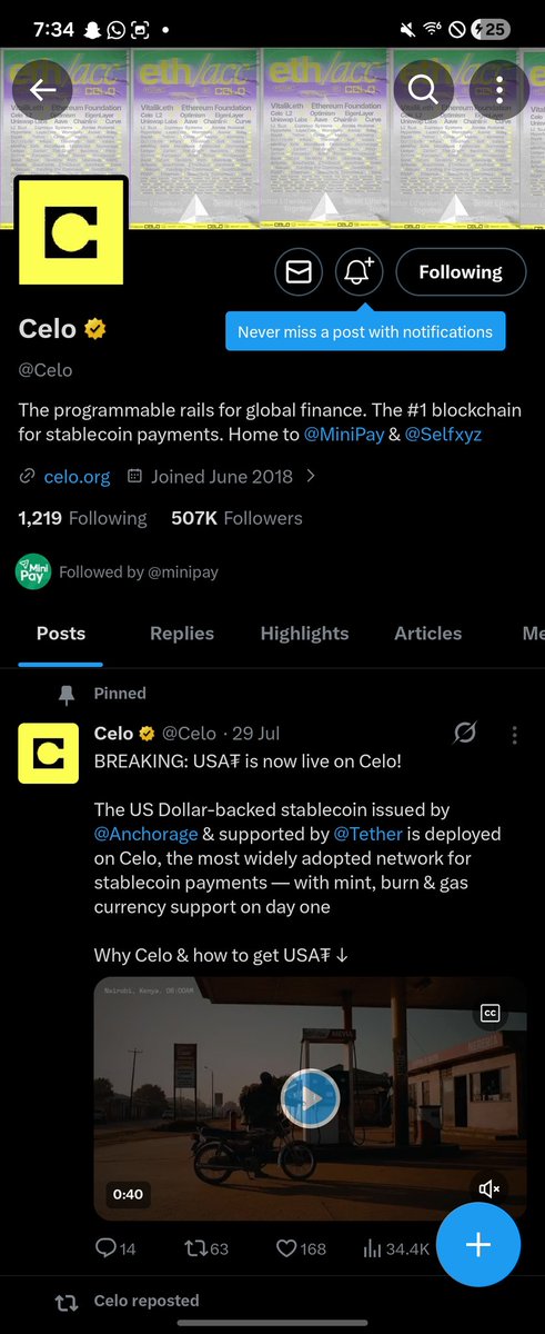DarkChuklate's tweet photo. @Celo @MiniPay @GnosisPay I really need an invitation code, may you give me one, thanks https://t.co/6Itt6bejUR