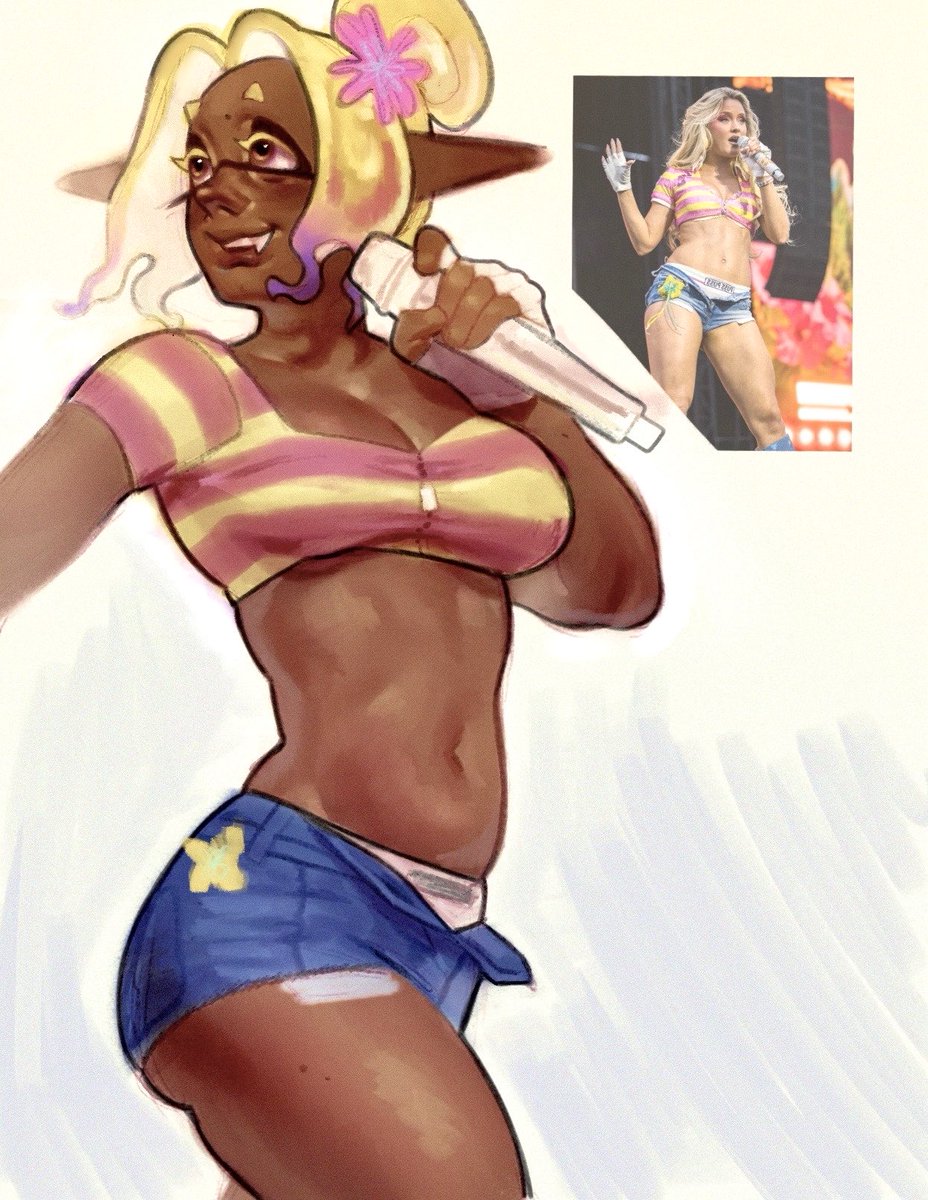 H3LLNAUT's tweet photo. Summer isn’t over yet… #splatoon https://t.co/6FaPeJGsYr