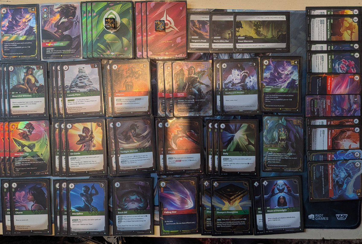 Brad00f's tweet photo. Okay Akali gang, I'm back!
8-1 with the deck now at Nexus Nights, only loss is into Nasus.
This really highlighted a top end gap with current build, changes have been made.
Feel free to ask any questions!
#riftbound #vendetta #RqBarcelona #Akali @playriftbound https://t.co/IPNQYQyxRj