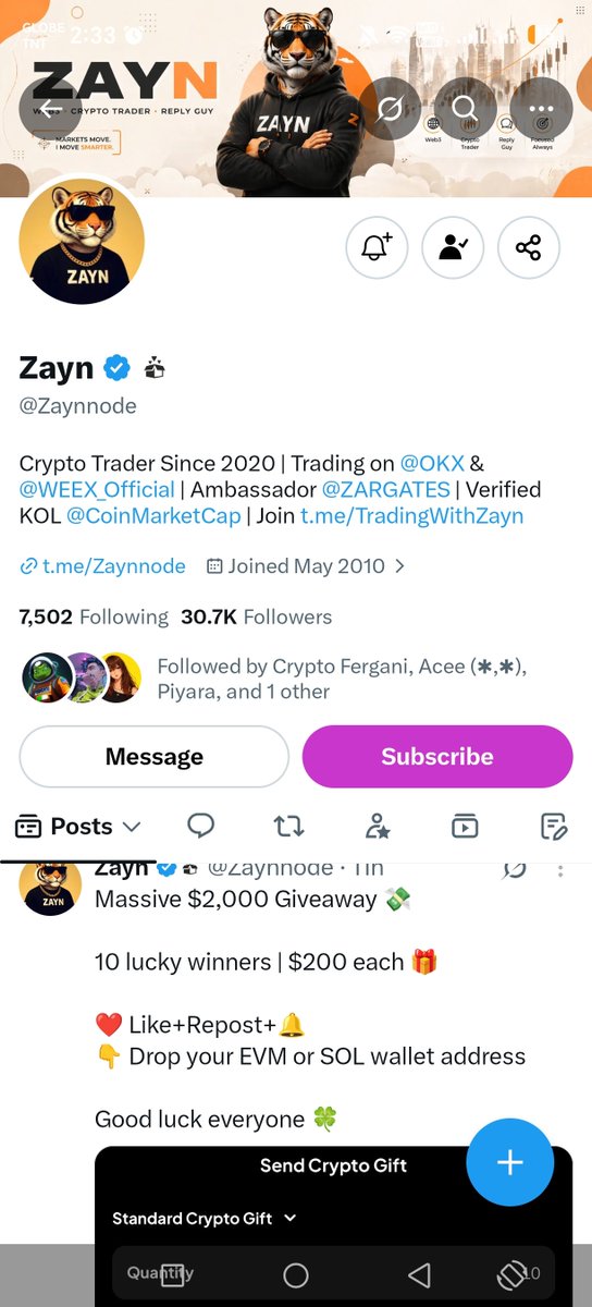dreykeey's tweet photo. @Zaynnode E5hEJiXvgwwKrhBG3jMMz9Kmotwm7Cwe1yyjxUYCm9Fk https://t.co/dbH7xSsgmc