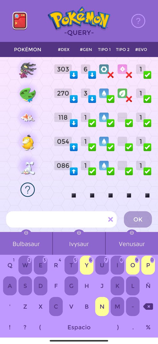 PromisKuroo's tweet photo. 🎮 He hecho un "Wordle" de Pokémon

Si tenéis Android y queréis probarlo, podéis descargar la APK aquí 👇
 https://t.co/nHPRF06D9H

No hay anuncios ni compras ni nada raro, es simplemente un juego que he hecho por diversión ❤️

Si lo probáis, decidme qué os parece. https://t.co/3fVwPJtRyx
