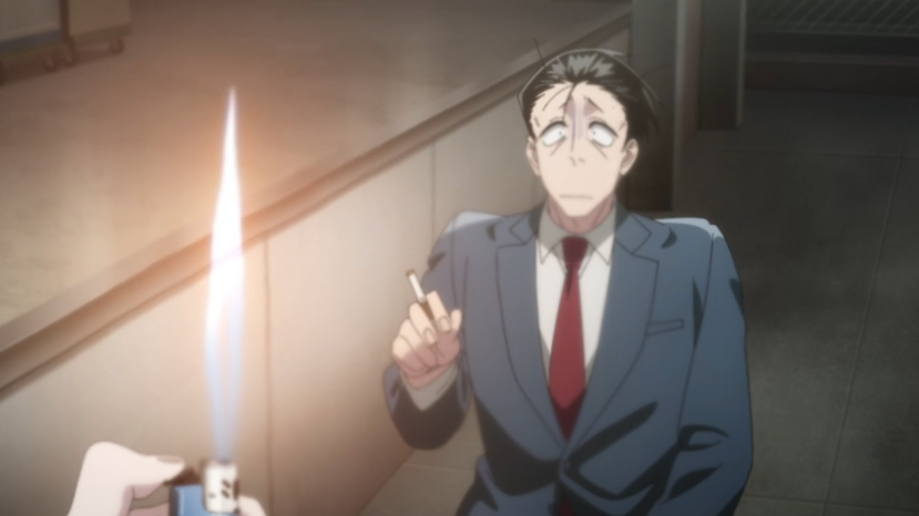 スーパーの裏でヤニ吸うふたり 第0話 ツイート画像 1