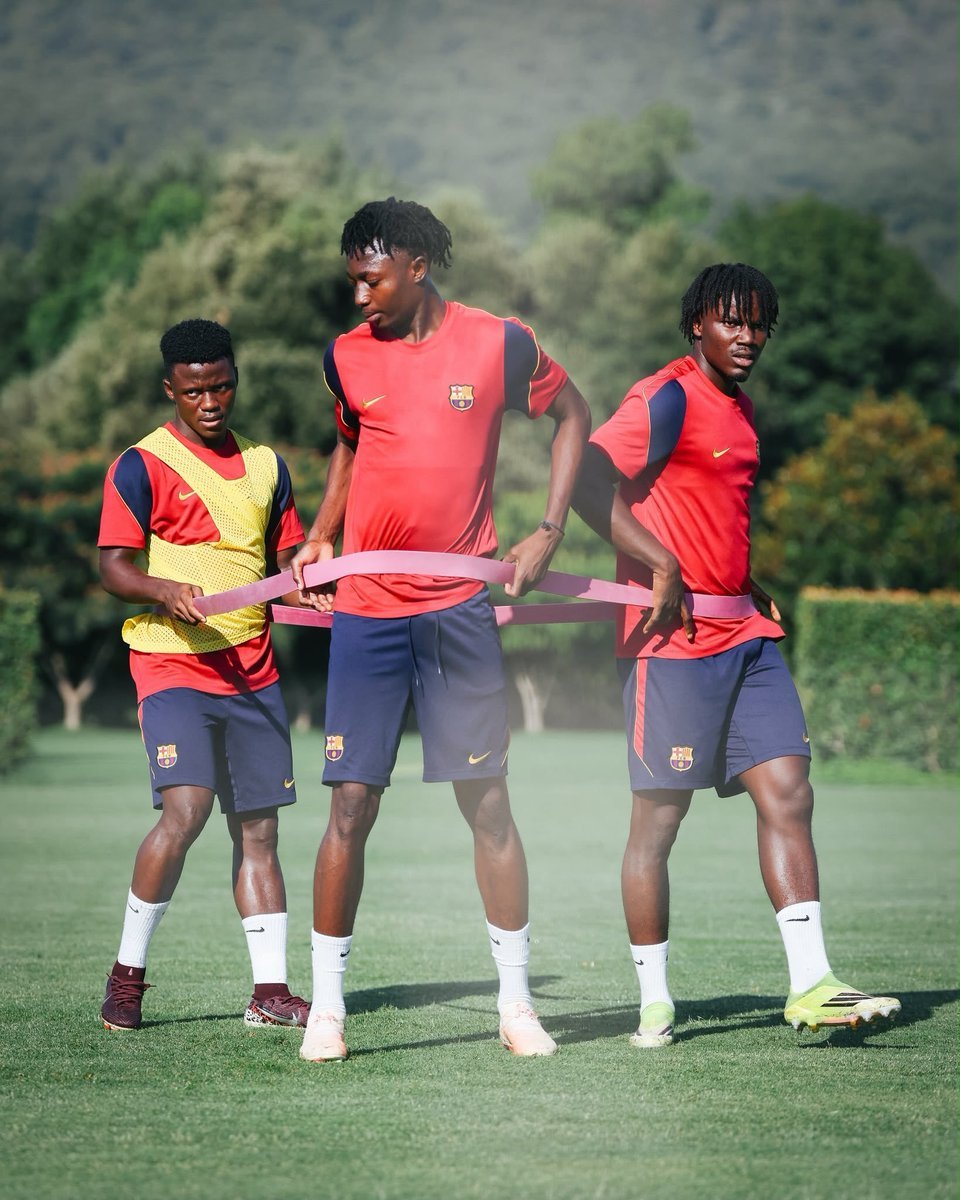OtiAdjei's tweet photo. 🇬🇭 Ghana's Barcelona boys. https://t.co/y6T8B1ko6L