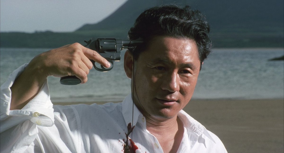 retrofilmm's tweet photo. SONATINE
(1993, Takeshi Kitano) https://t.co/nZX1DvqOzg