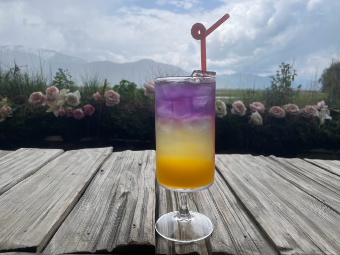 SAbrams92724803's tweet photo. Enjoy an iced cocktail in the afternoon and take in the beautiful outdoor scenery 🌳 https://t.co/PByVeh2MCd