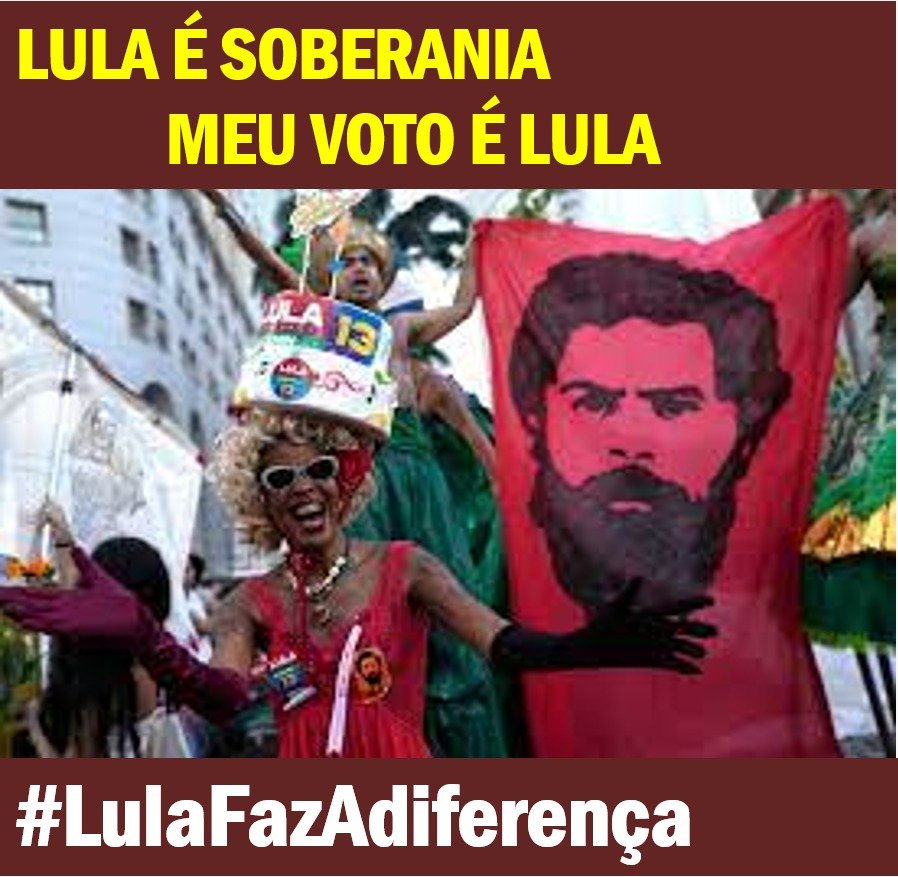 eneildesramos2's tweet photo. @RamosEneildes LULA É SOBERANIA
MEU VOTO É LULA 
#LulaFazAdiferença 
ANDRÉ MENDONÇA SUSPEITO https://t.co/vxROBX9hIK