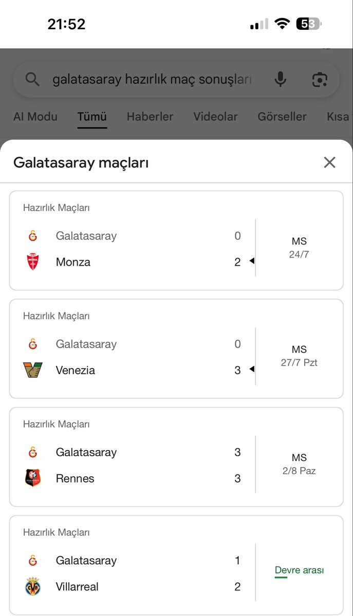 MHabilll's tweet photo. @GalatasaraySK @matchpr_ Hazırlık maçlarında dökülüyoruz çıkın taraftara söyleyin bu sene şampiyonluğu sattık transfer beklemeyin https://t.co/aBBm3AXH1J