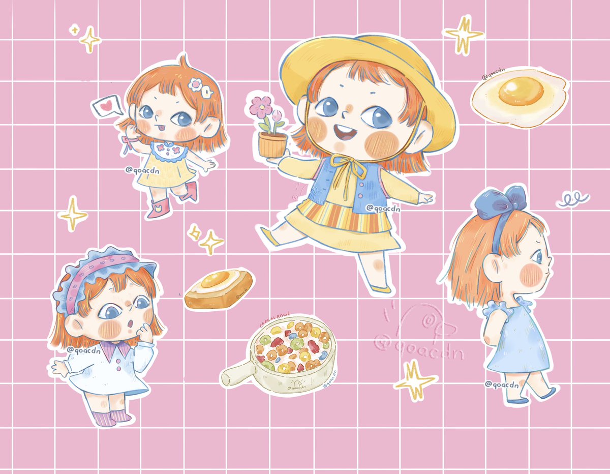 qoacdn's tweet photo. I’d love to share some chibi art with you all! https://t.co/sZKU3zbEld