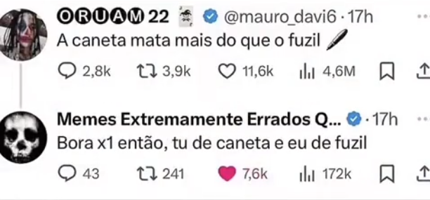 MemesEsquizo's tweet photo. Ja aconteceu esse x1 ou o mauro peidou ? https://t.co/nFem3MzduP