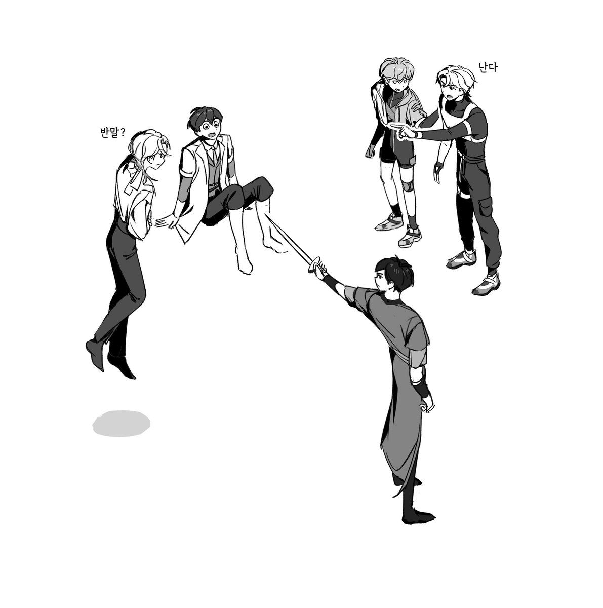 sumner0912's tweet photo. 각자세계관에서 뚝떨 if.. https://t.co/P8nxLhcG4V