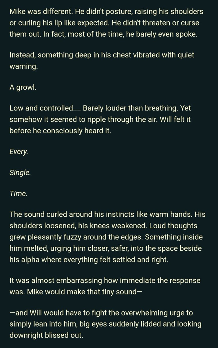 rolledaseven's tweet photo. {CHAPTER 21} The Longer The Burn

link: https://t.co/Lvt8IJGDVs

Another Will presenting late and being the only male omega in Hawkins High fic
WIP: 104.3k words

#omegawillbyersweek #bylertwt #sttwt #bylerfic #byler #wheelby https://t.co/8q1mQKYJPs