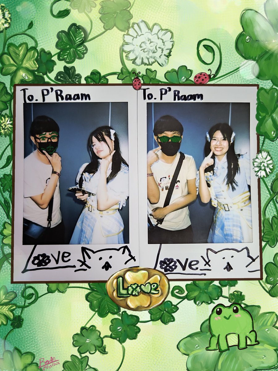 RaamDynamic's tweet photo. น้องเลิฟ💚เจอกันครั้งนี้ได้ทำ Mewing สมใจล้ะ 555 จะไม่ขอทำท่าแปลกๆ ละฮะ 😅 
ชุด LUMIN+US ✨น่ารักเหมาะสมสุดๆ
ขอบคุณสำหรับรอยยิ้มน่ารักเสมอๆ นะคับ 🥰
#LoveVIINX #LoveCheki
@Love_viinx https://t.co/pz4WYP6HKG