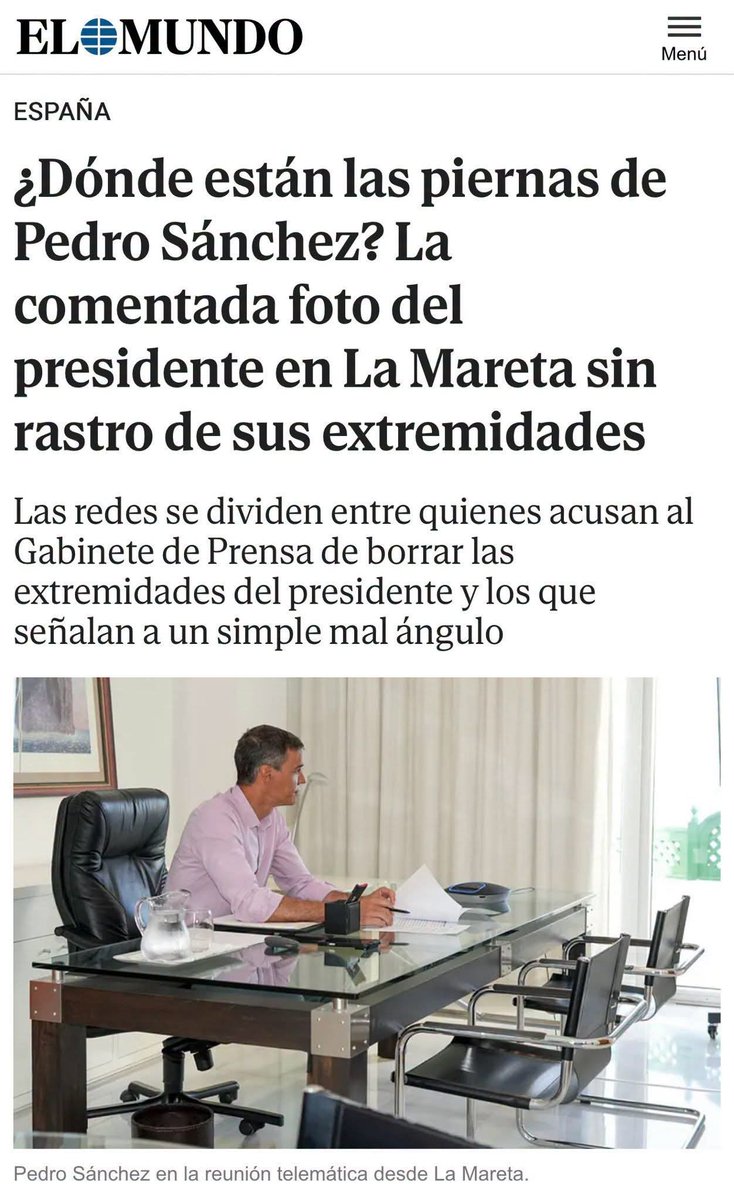 JonayRLpez's tweet photo. La primera es una fotografía retocada, una burla al periodismo y una auténtica desfachatez para un medio que dice ser de información. 
La segunda es la foto real. 
¿de verdad creen que este intento de descrédito puede formar parte de un titular nacional?
🤮VOMITIVO🤢 @elmundoes https://t.co/Og0ePRVNKP