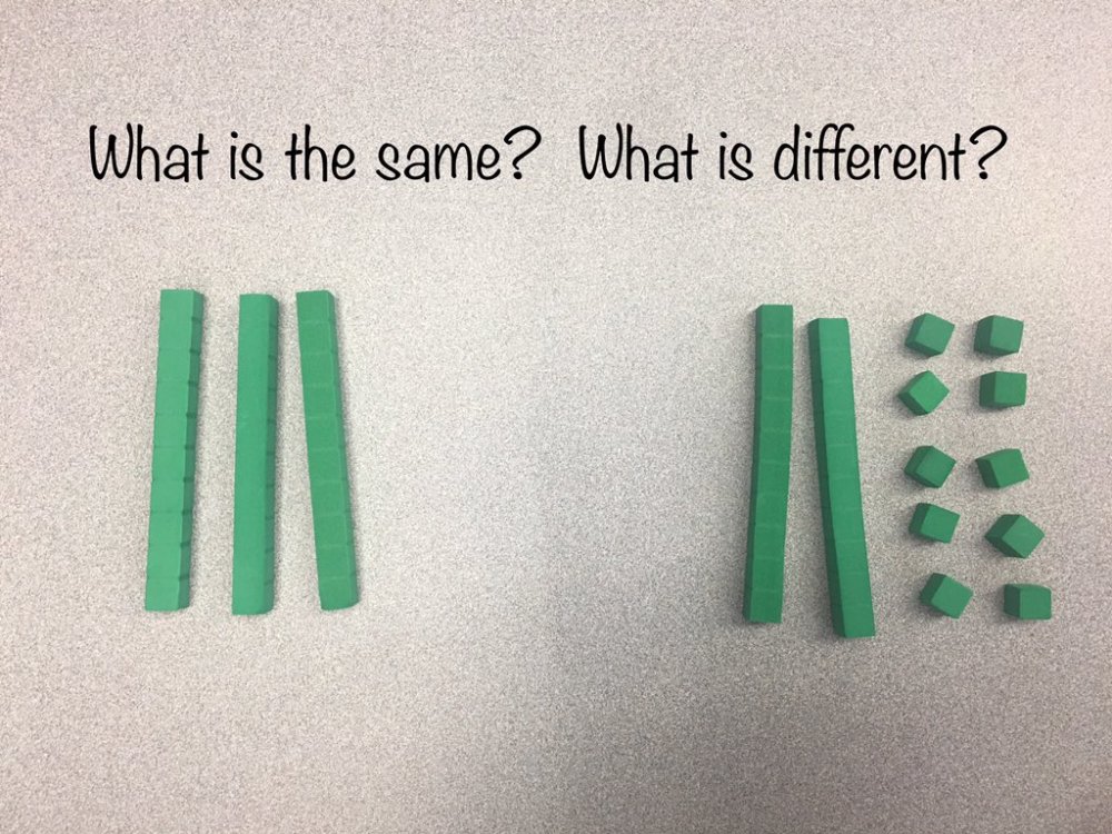 robertkaplinsky's tweet photo. Have you seen https://t.co/7SQ0WGc6zz from Brian Bushart? Same or Different? is a routine that provides students opportunities to construct arguments when comparing objects, such as numbers or shapes. https://t.co/XQOgZQrMNM