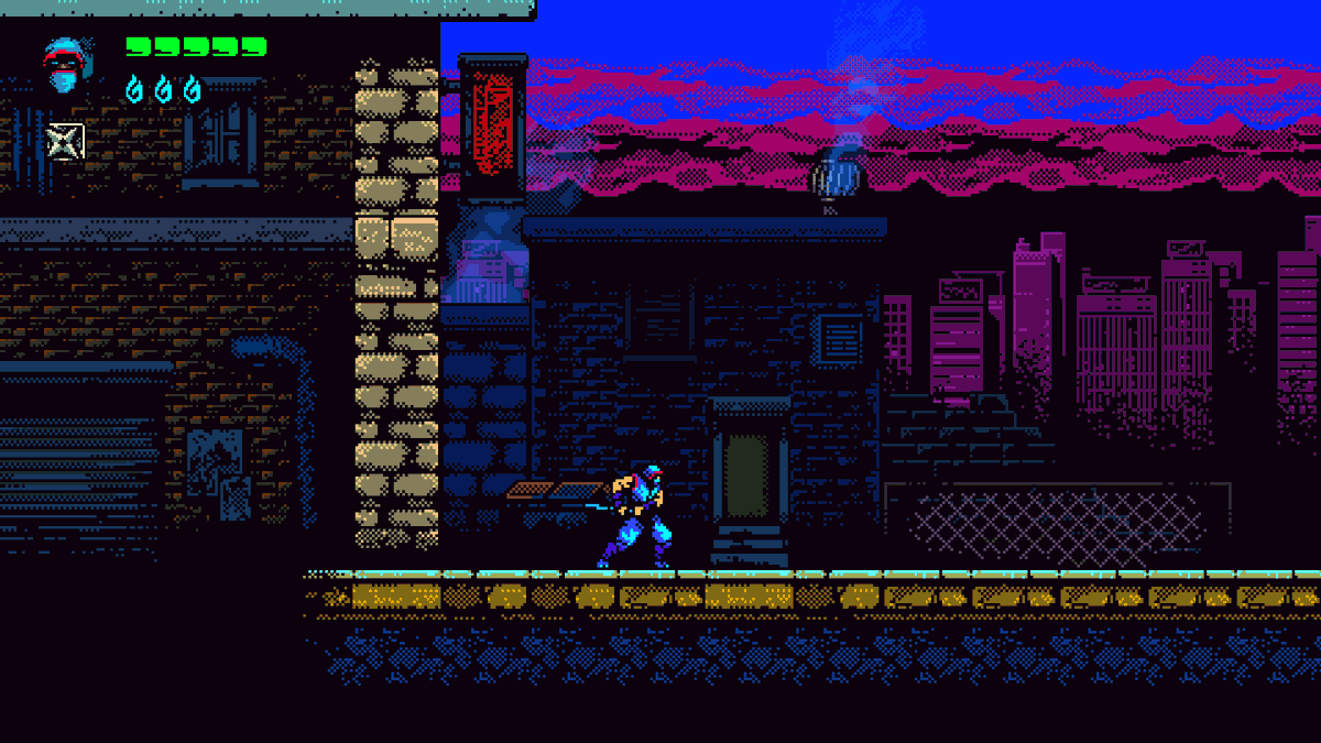 canaljogovelho's tweet photo. I was lucky enough to get the chance to playtest @TzTzdev , and suddenly I was transported back to my bedroom, 14 years old again, playing Ninja Gaiden 2 and other ninja games. 
From one ninja game developer to another, guys, your game is absolutely insane! #eclipseblade https://t.co/I8heL6obYH