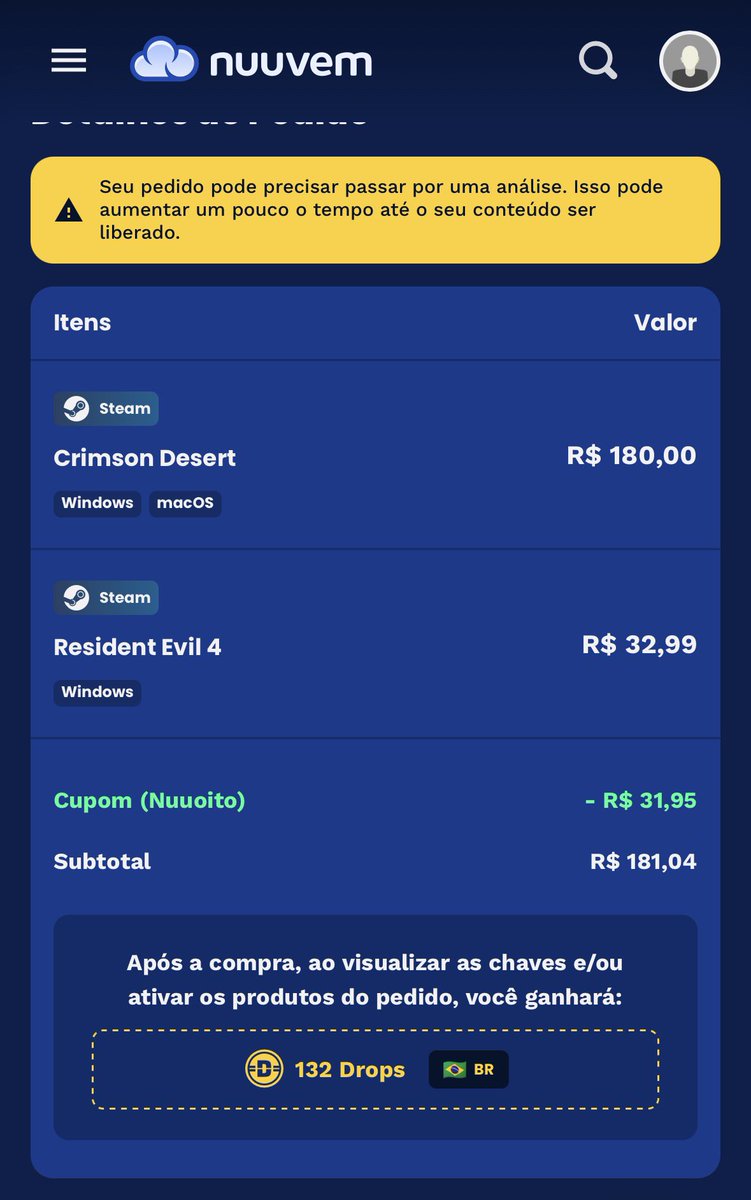 Thiih_JS's tweet photo. Obrigado @nuuvem tava à espera disso ! https://t.co/iCnnmy8ziU