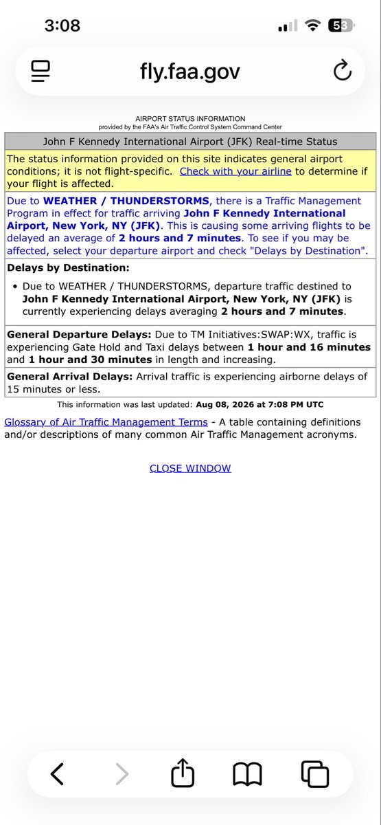 Kong_4423's tweet photo. This delayed you bums? Destroying our communities F U all @FAANews @PANYNJ Where’s @RepTomSuozzi @LauraAGillen @RepLaLota @planeSense4LI @peggy_sullivan @Rosinan54503432 https://t.co/s1HKYOJHDY