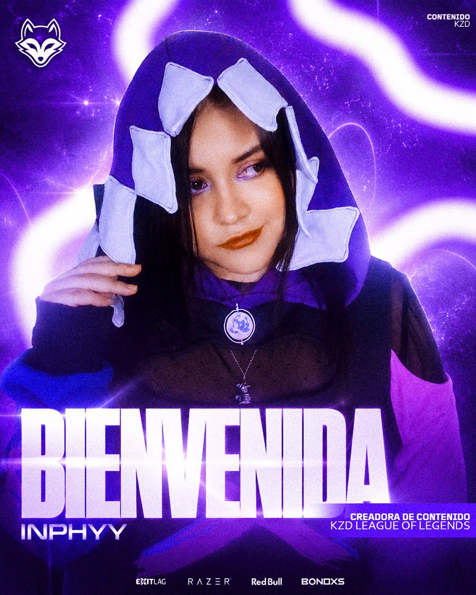 KZDivision's tweet photo. Hoy nos complace anunciar a uno de los nuevos rostros en la rama de LEAGUE OF LEGENDS 🔥

Desde México 🇲🇽!
Queremos darle la bienvenida @inphyy24 a la familia de KZDIVISION ✨!

Agradecemos de que formes parte de nosotros en esta nueva etapa y que puedas acompañarnos en este camino lleno de nuevos objetivos y metas.

La familia sigue creciendo pero estamos por terminar de anunciar a todos sus miembros, gracias a los que ahora forman parte de esta nueva etapa 🫂

#WeAreKZD #razer #redbull #exitlag #Bonoxs #GamingCommunity #Gaming #contentcreator #twitch #streamers #stream #twitchstream #Esports #VALORANT #LeagueOfLegends #tft #CSGO #parati