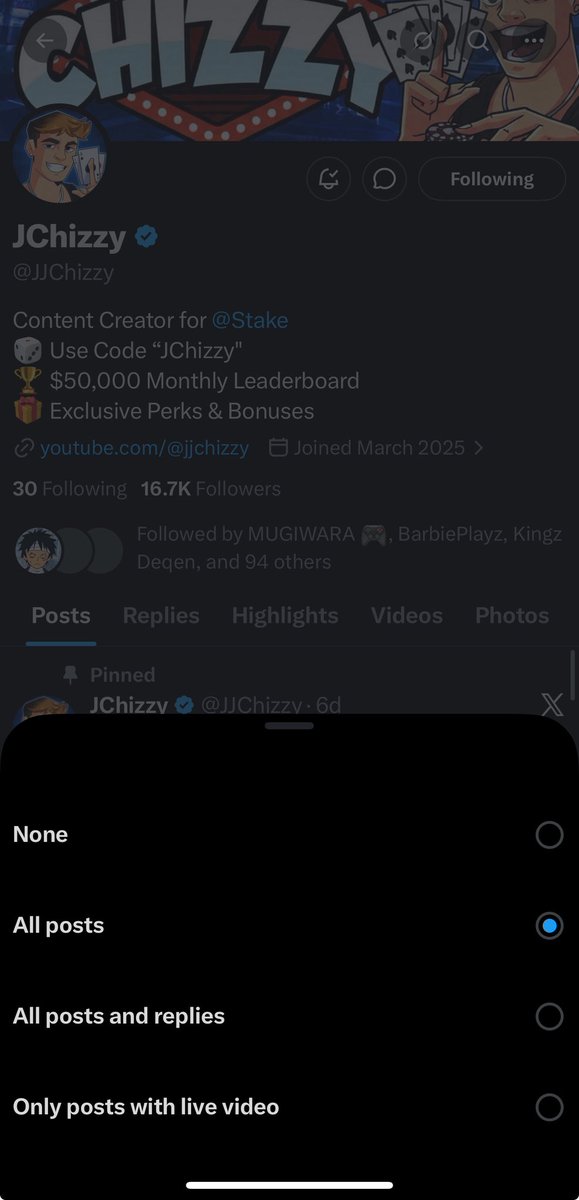NE002001's tweet photo. @JJChizzy @jchizzyclips Manifesting a win here, remain blessed 

@Phenom001002 

Thanks https://t.co/tDBlP1yHY3