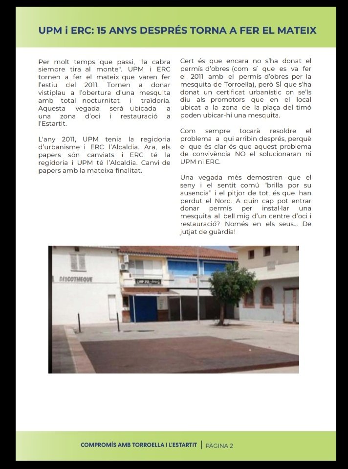 Compromisambte's tweet photo. El bulleti https://t.co/gxLVyoxGFC