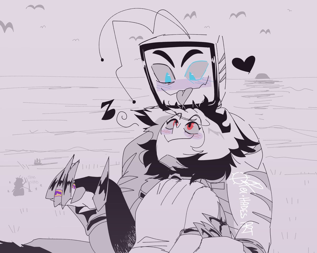 itsColdFire's tweet photo. Doodle because I missed them
🦌🦈
#HAZBINHOTELAU #HazbineHotel #HazbinHotelAlastor #HazbinHotelVox #EpicTheMusical #RadioStatic #StaticRadio #voxal https://t.co/DVo3D7DHsx