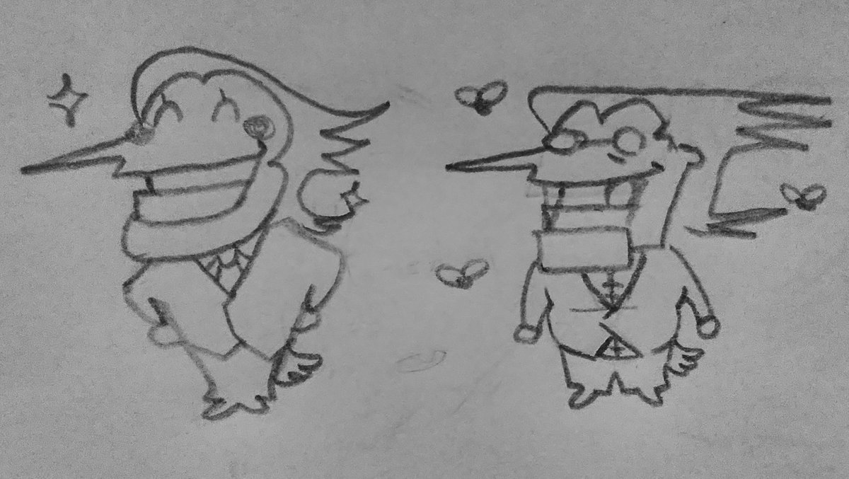 fausti_x1's tweet photo. Hello so much time i don't use this fucking thing #deltarunefanart #deltarune #spamtongspamton #doodle https://t.co/FQtIKmT6la