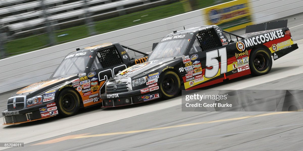 nascarman_rr's tweet photo. Ryan Sieg made his NASCAR national series debut in the Truck race at Martinsville in March 2009. Today is his first pole

Only 3 drivers from the Cup race that weekend are in this weekend's Cup race: Allmendinger, Hamlin, Logano

What NASCAR looked like the week of Sieg's debut https://t.co/d7LiCdyir5
