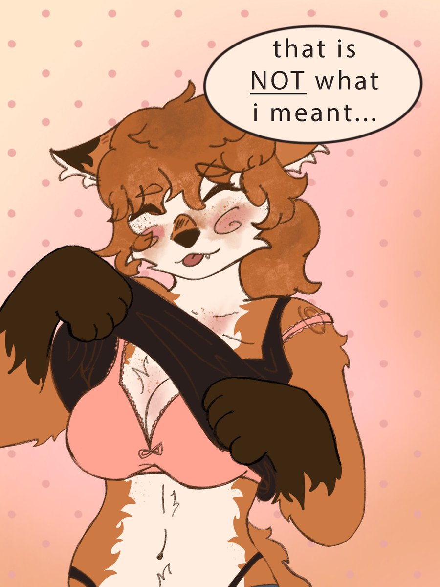 foxofsoxart's tweet photo. bra straps! (1/2) https://t.co/O1DJxjIyZD
