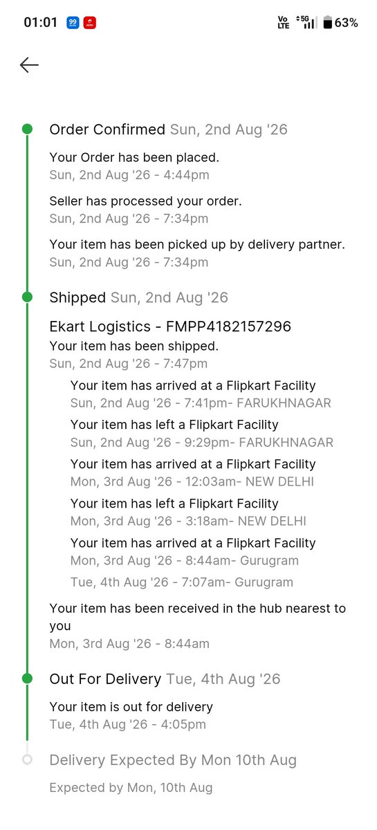 Sandip_1only's tweet photo. @flipkartsupport As posted earlier too, again delivery date extended. Is it going to be delivered? https://t.co/IyhMPqi7rZ