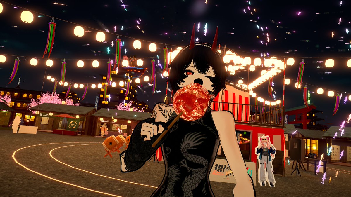kashou712's tweet photo. お祭りりんご飴かしょう https://t.co/t3PwzO6Lhs