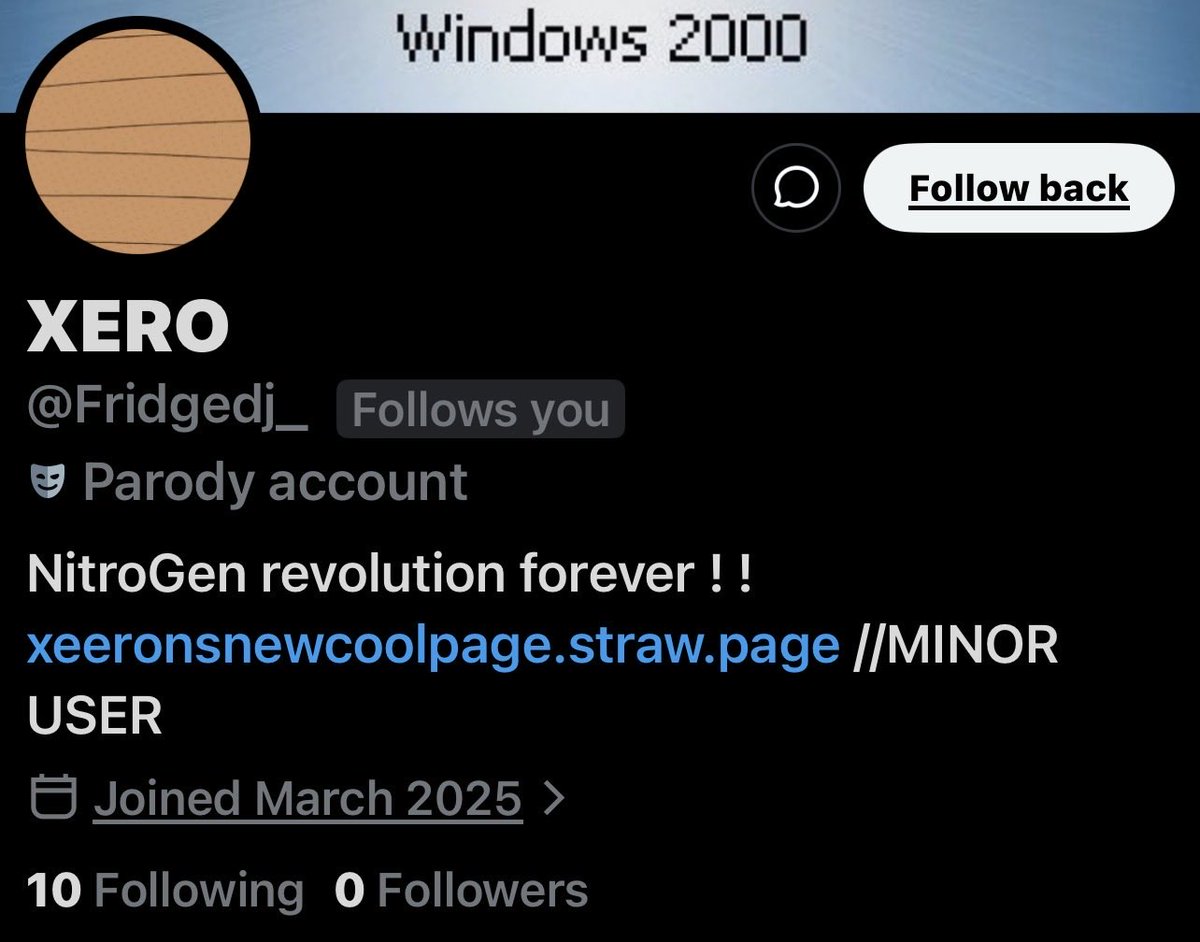 noncanonxero tweet picture