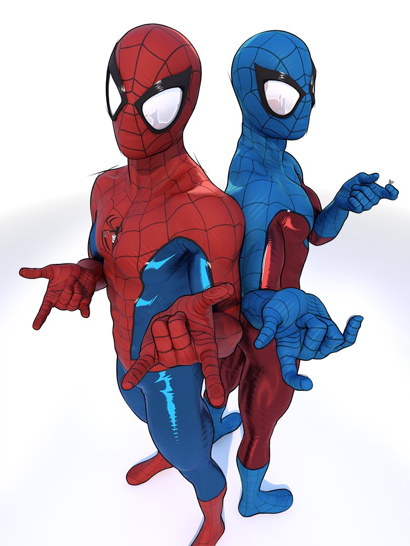 popogori1's tweet photo. I already know the end credit scene is about web-man in avengers dooms day just you wait https://t.co/I7YfBUY5Ze