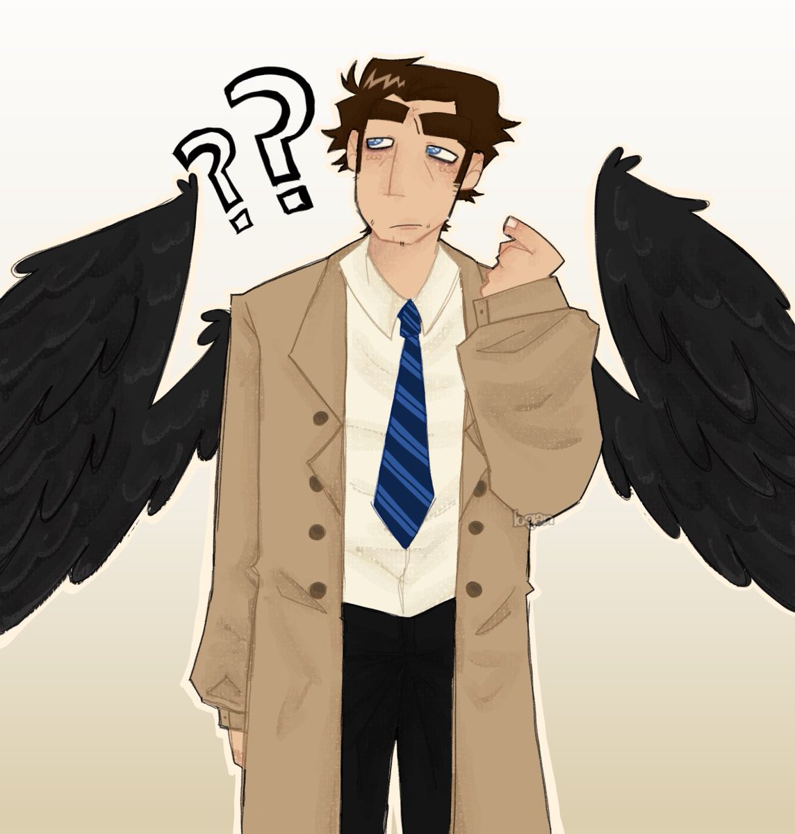 lesbolander's tweet photo. an angel of the lord, castiel

#spn #supernatural https://t.co/bZ6IuC9iuI