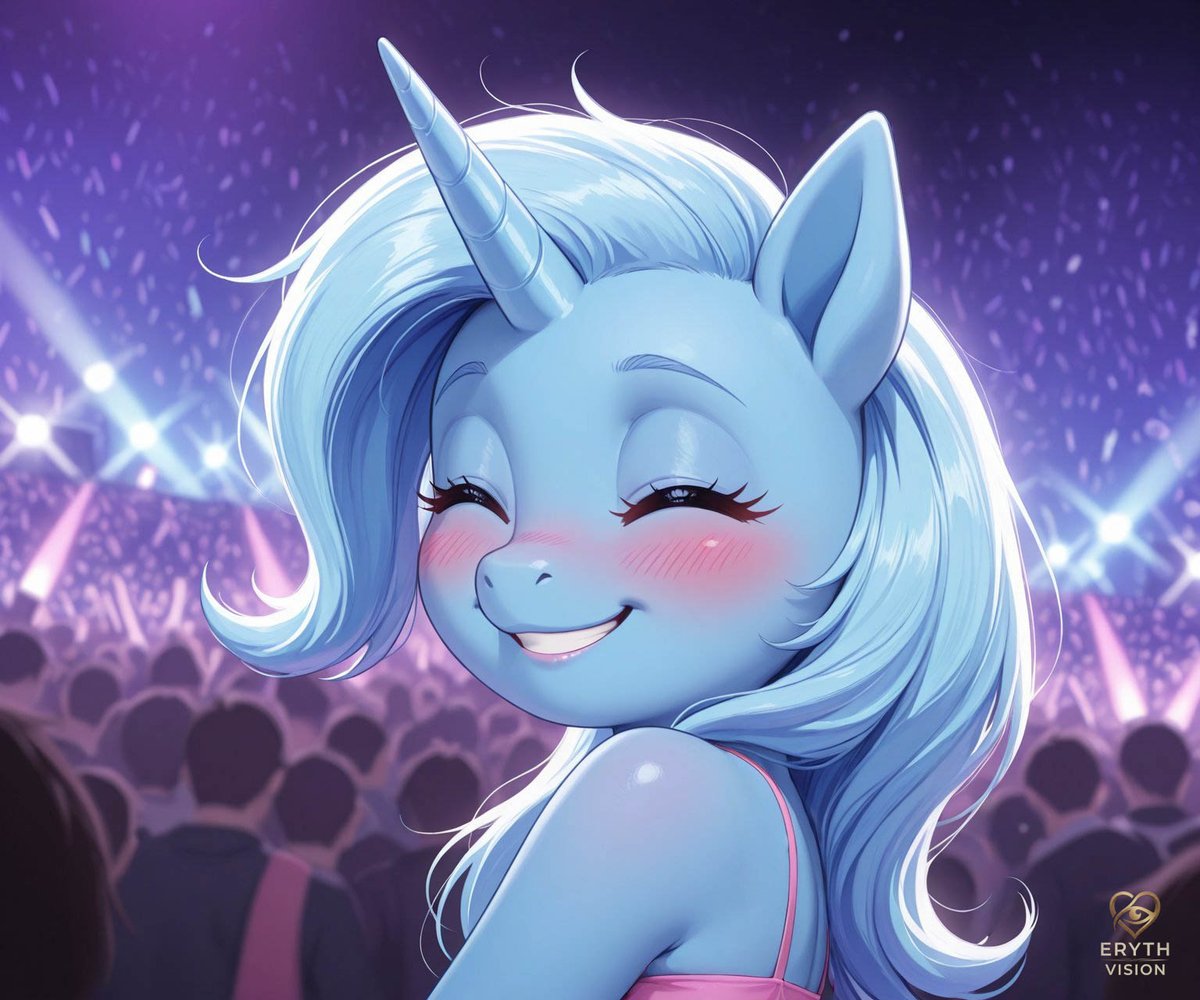 ErythVision's tweet photo. Isn't she beautiful ? ๐#Trixie (2/14) https://t.co/gny838NIIS