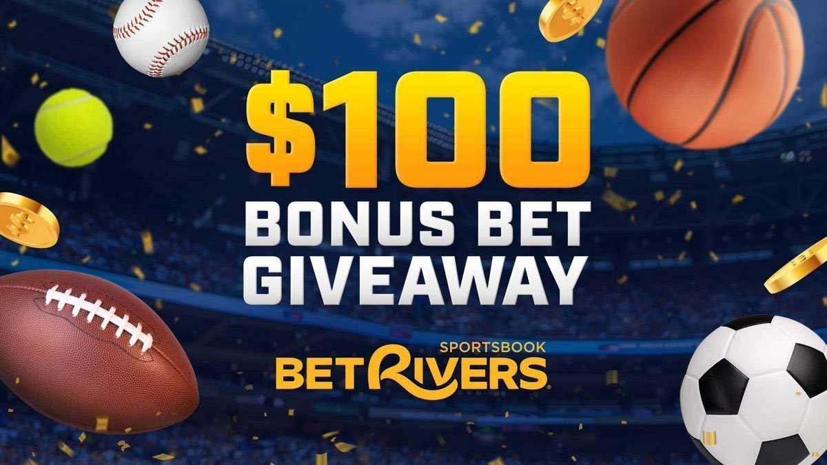 BetRivers's tweet photo. We have a couple of $100 Bonus Bets to give away!

To enter:

1️⃣ Follow @BetRivers and @BetRiversCasino 
2️⃣ Repost this post 
3️⃣ Tag your favorite gambling friend 

2 winners across X and IG will be selected next week!

Rules ➡️ https://t.co/ksTOjnC9JS https://t.co/3OP2nFPPh3