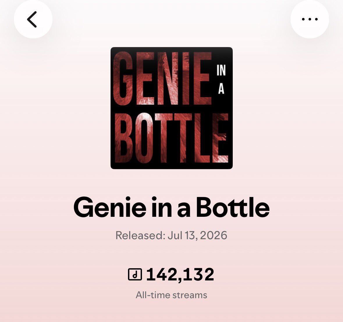 femininethug's tweet photo. my first time ever hitting over 100k streams on a song and they both happened within 2 days of each other 🥹 i am so grateful 🙏🏾🙏🏾🙏🏾 https://t.co/zqmrL7Cq3v