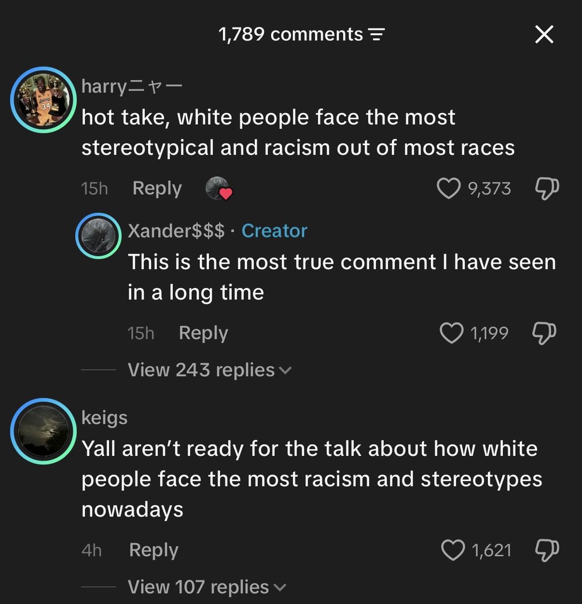 queensxmmertime's tweet photo. im in the worst tiktok comment section ever rn https://t.co/gLxYUh6K85