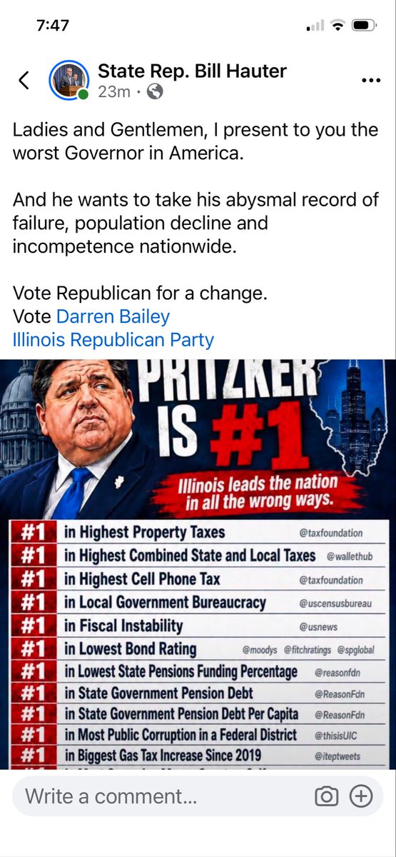 Voter_ID_'s tweet photo. @JBPritzker https://t.co/wsWyhU2vGr