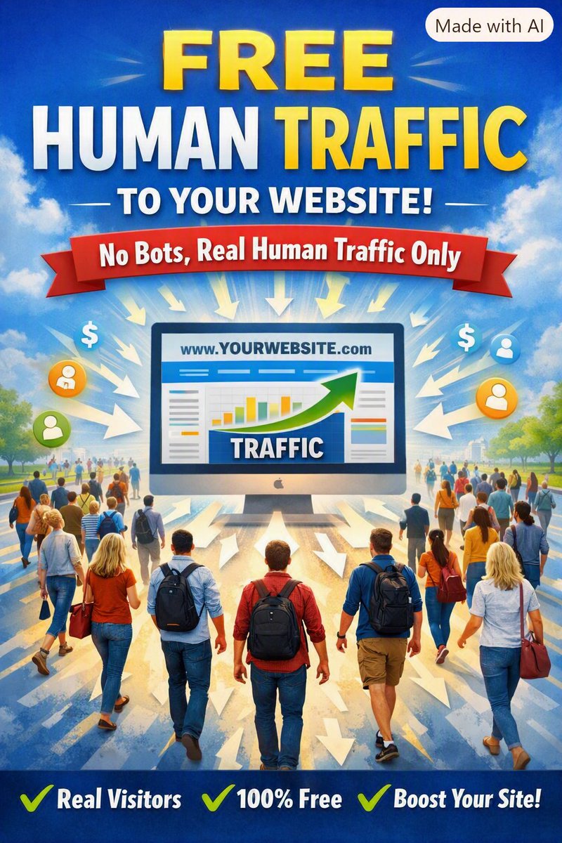 peterc107's tweet photo. Learn How To Generate Tons Of Free Human Traffic To Your Sites Daily... https://t.co/uUSQZJiZyM