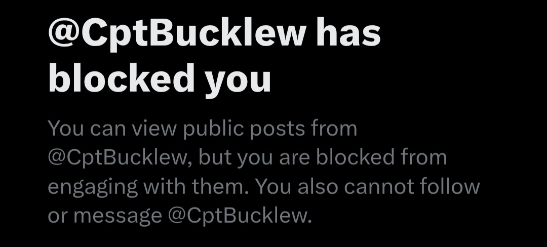 CptAutism0's tweet photo. Es blieb nur der Block, als man merkte, dass ein Troll ein besseres Verständnis von Straf- und Zivilrecht besitzt.
Argumente, oder gar Beweise kamen keine.
Hast dich immerhin wieder lächerlich gemacht und es war mir eine Ehre.

Achja, #Besiegt die 3. 🤭 https://t.co/qjWtGsMp1y