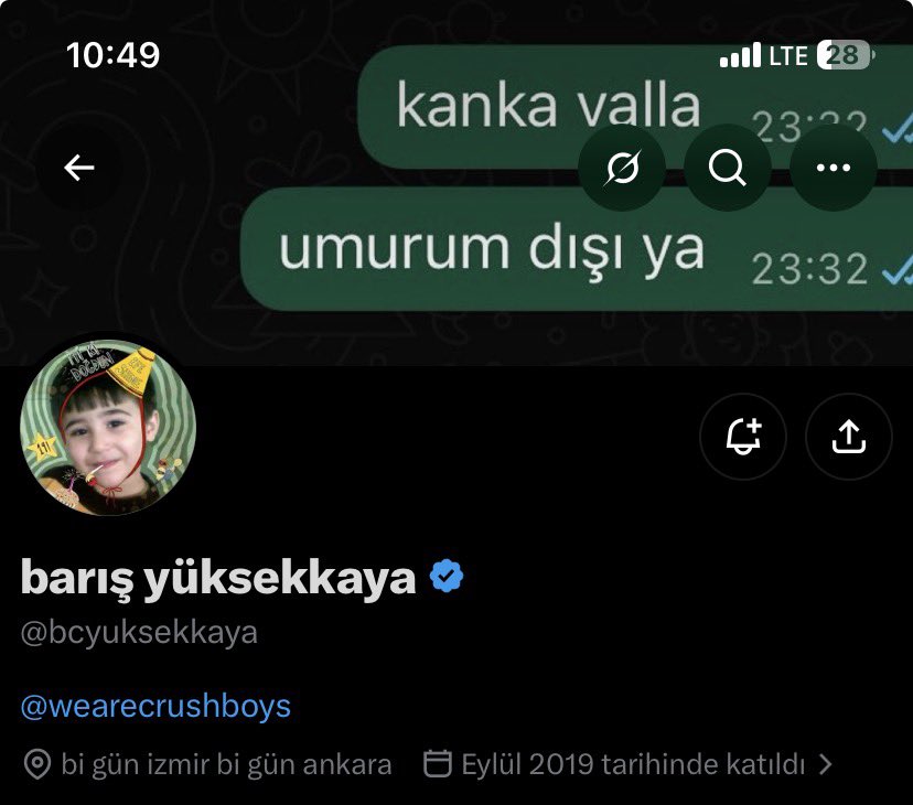 treesandflow's tweet photo. flort ben öncü insanlardan hoslanirim diyince burundugumuz persona https://t.co/GAlnU0vlLC